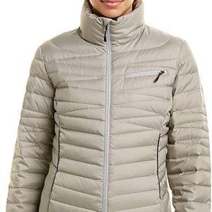 Brand New with Tags Spyder Timeless Down Jacket in Alloy/Black Size Large